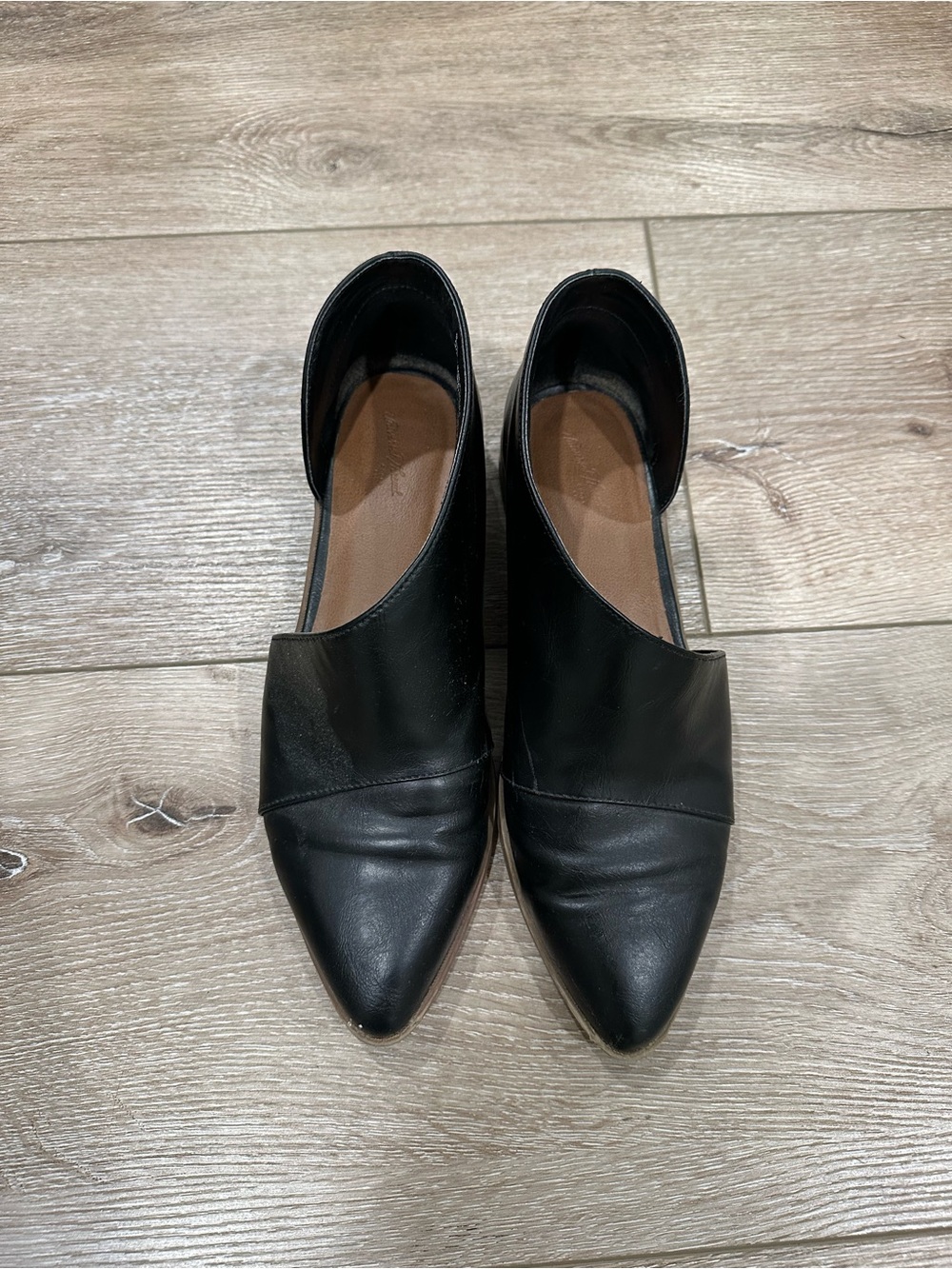 Target Women's Black Pointed D'Orsay Flats